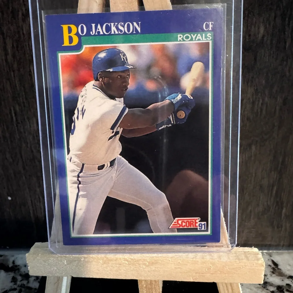 Bo Jackson Vintage Baseball Card Lot – Donruss, Topps, Score, 9 cards - Picture 12 of 15